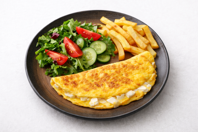 Beyaz Peynirli Omlet